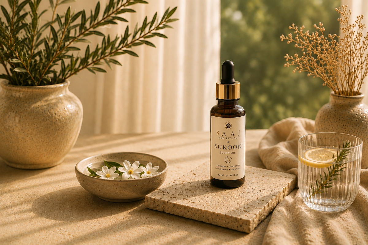 Sukoon - The Sleep Oil -A few drops to unwind and reset
