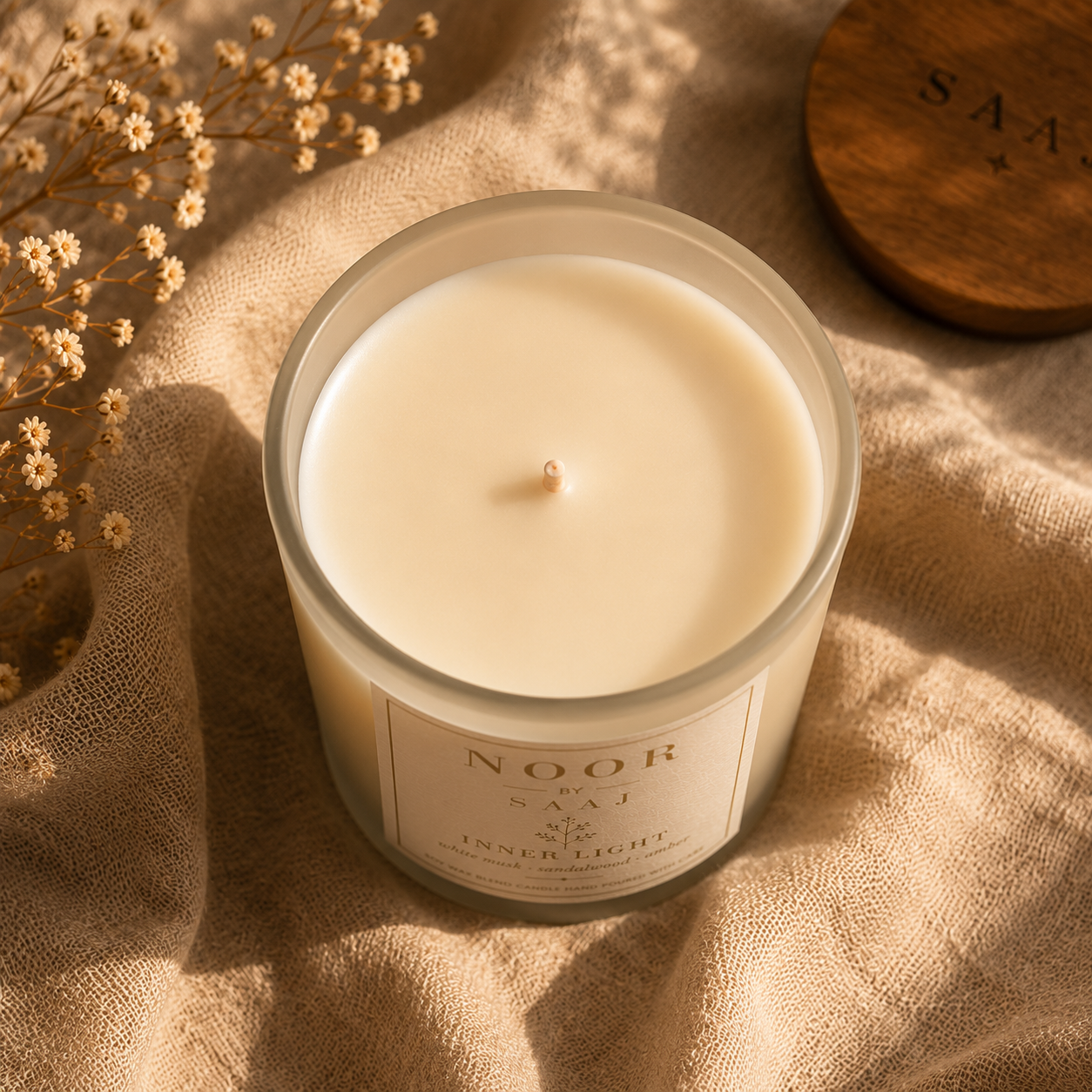 Noor Candle - A quiet glow for slower evenings