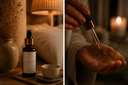 Sukoon - The Sleep Oil -A few drops to unwind and reset