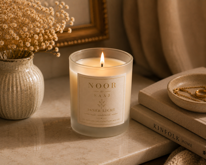 Noor Candle - A quiet glow for slower evenings