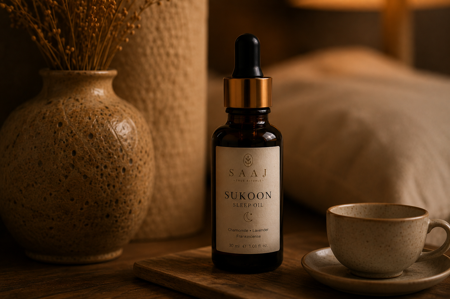 Sukoon - The Sleep Oil -A few drops to unwind and reset