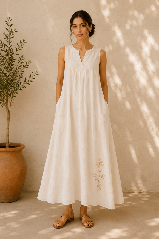 The Drift Dress - White