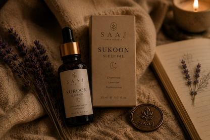 Sukoon - The Sleep Oil -A few drops to unwind and reset