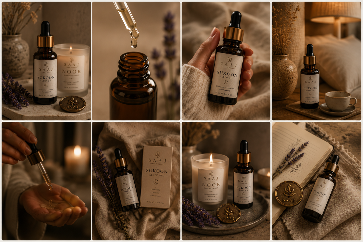 Sukoon - The Sleep Oil -A few drops to unwind and reset