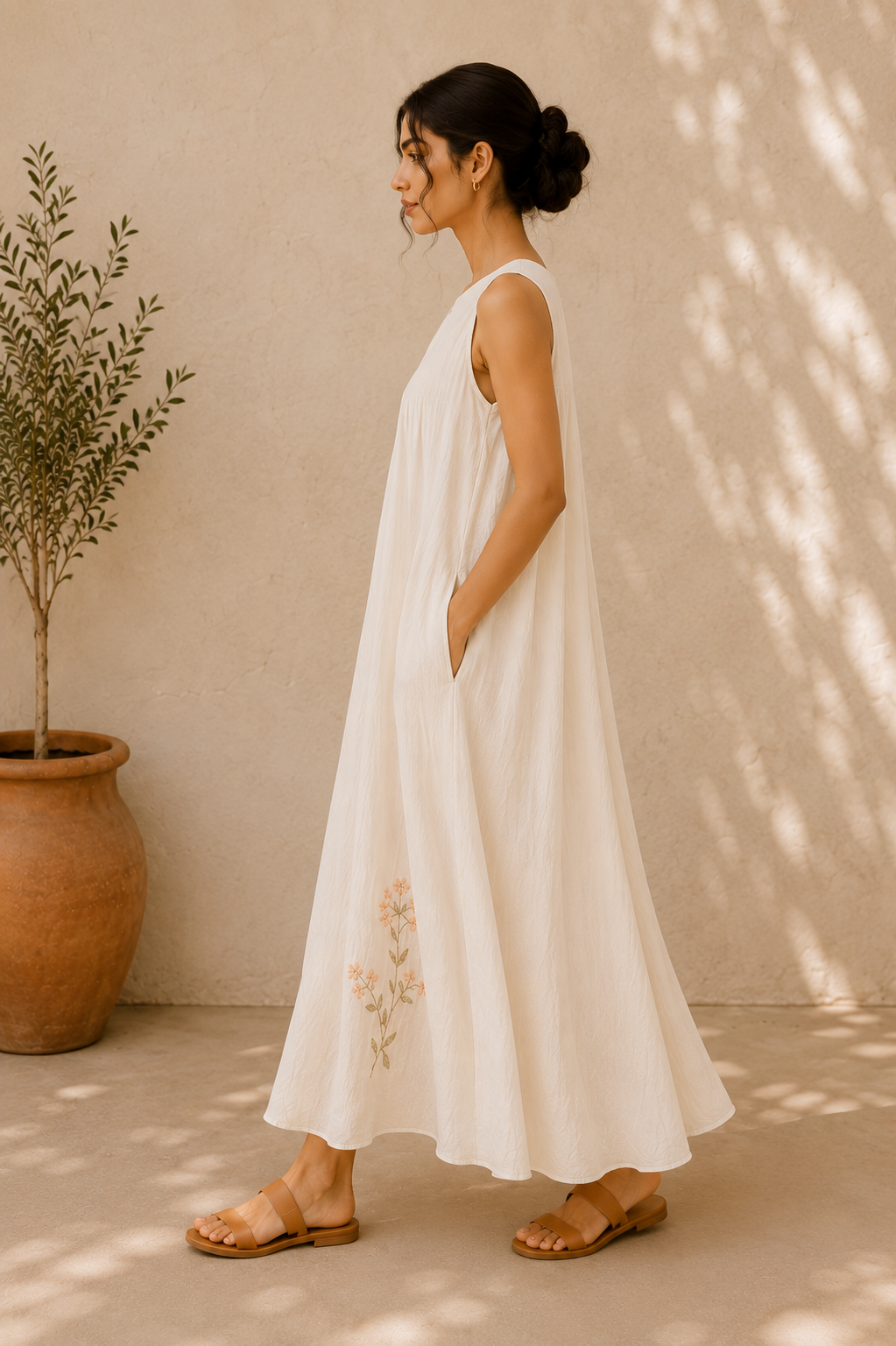 The Drift Dress - White