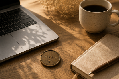 Shukr- Intention Coin- A small reminder for Everyday Gratitude