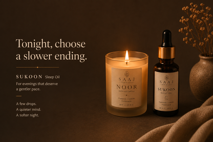Sukoon - The Sleep Oil -A few drops to unwind and reset