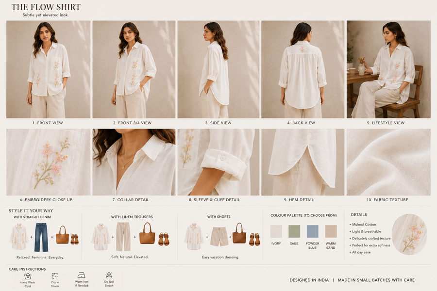 The Flow Shirt - White community moment