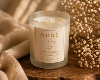 Noor Candle - A quiet glow for slower evenings