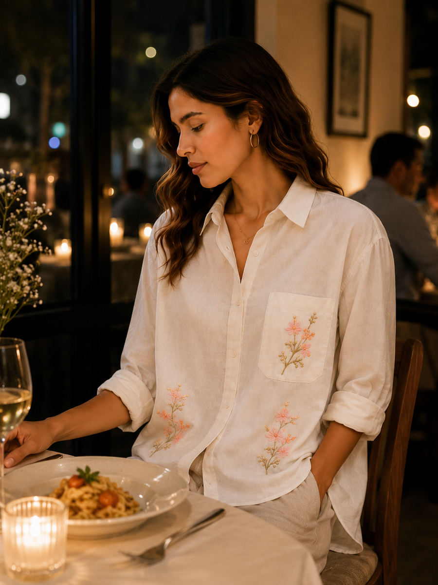 The Flow Shirt - White community moment