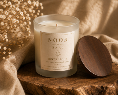 Noor Candle - A quiet glow for slower evenings
