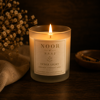 Noor Candle - A quiet glow for slower evenings