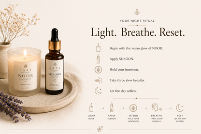 Sukoon - The Sleep Oil -A few drops to unwind and reset