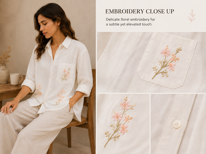 The Flow Shirt - White