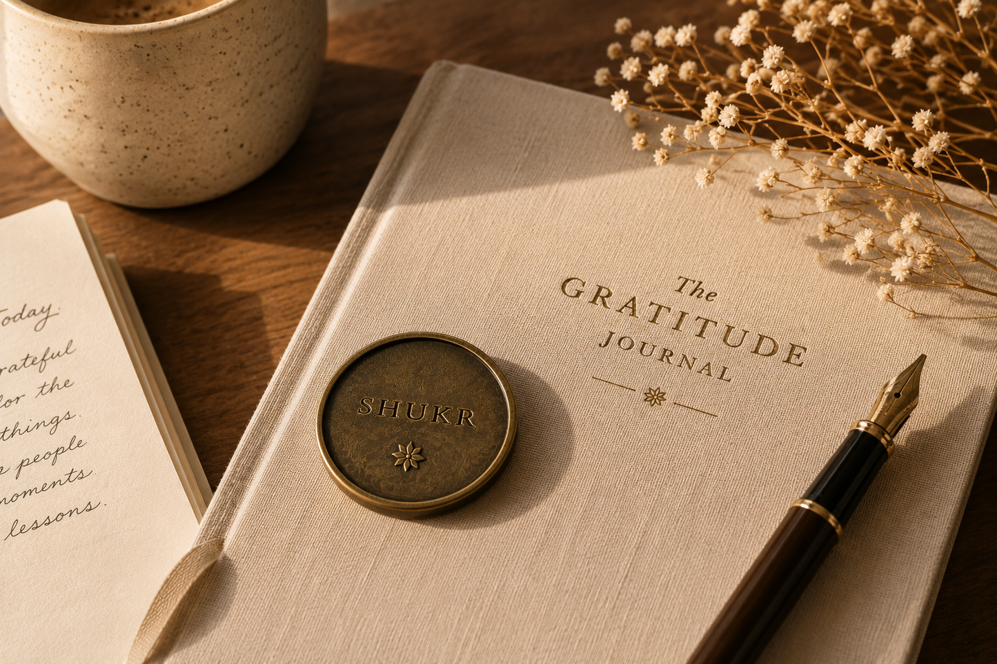 Shukr- Intention Coin- A small reminder for Everyday Gratitude