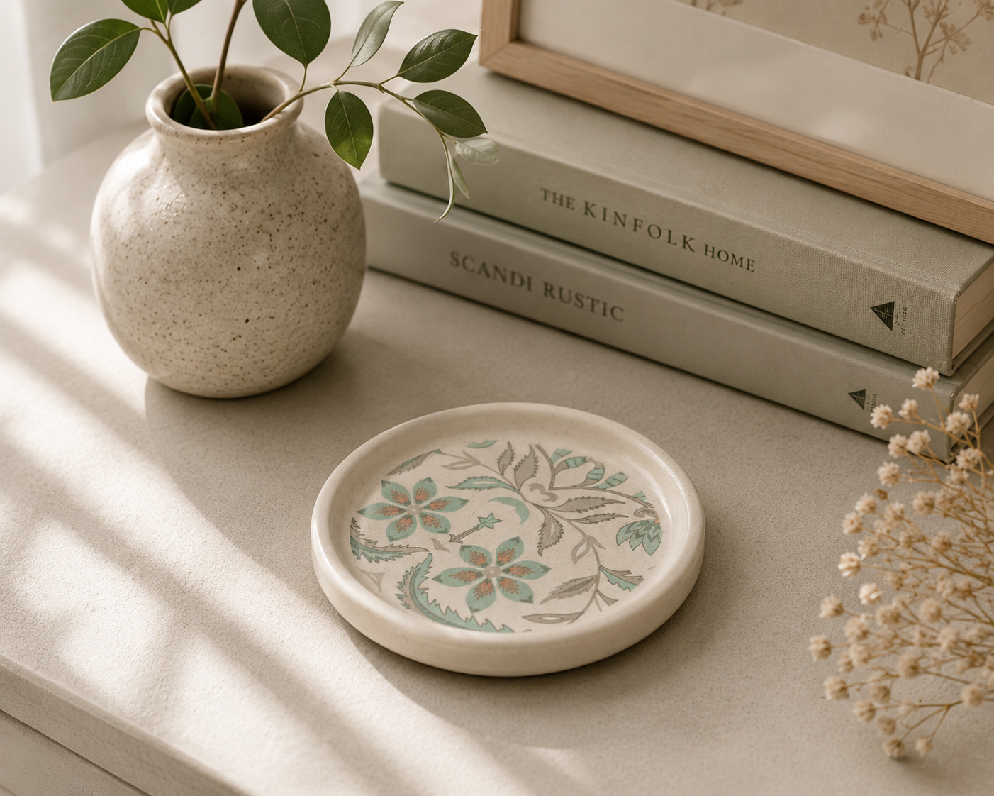 Petal Whisper Coasters  - For quiet moments