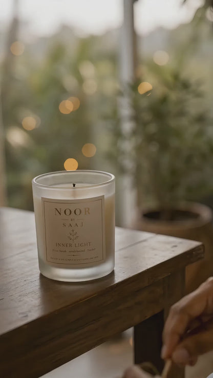 Noor Candle - A quiet glow for slower evenings