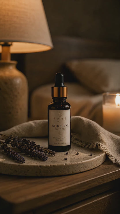 Sukoon - The Sleep Oil -A few drops to unwind and reset