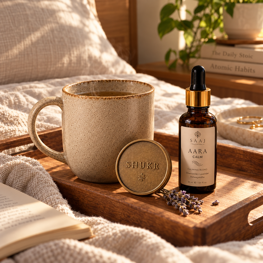 Premium editorial lifestyle photo for SAAJ morning product community gallery community moment