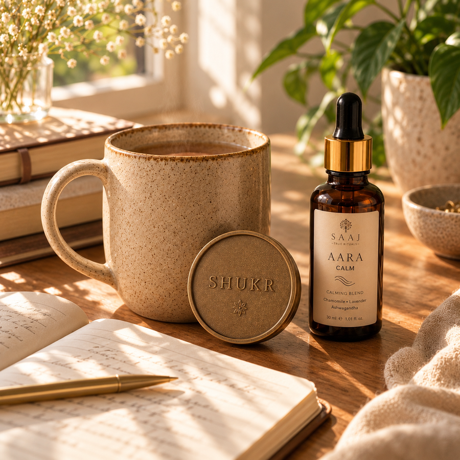 Premium editorial lifestyle photo for SAAJ morning product community gallery community moment